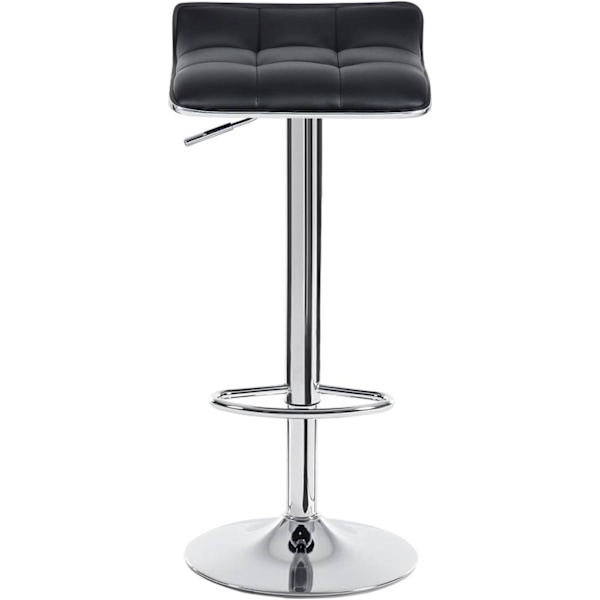 Rootz Barpall - Justerbar bänkstol - Vridbart säte - Ergonomisk design - Hållbar konstruktion - Snygg look - 38cm x 40cm, Höjd 64cm-86cm