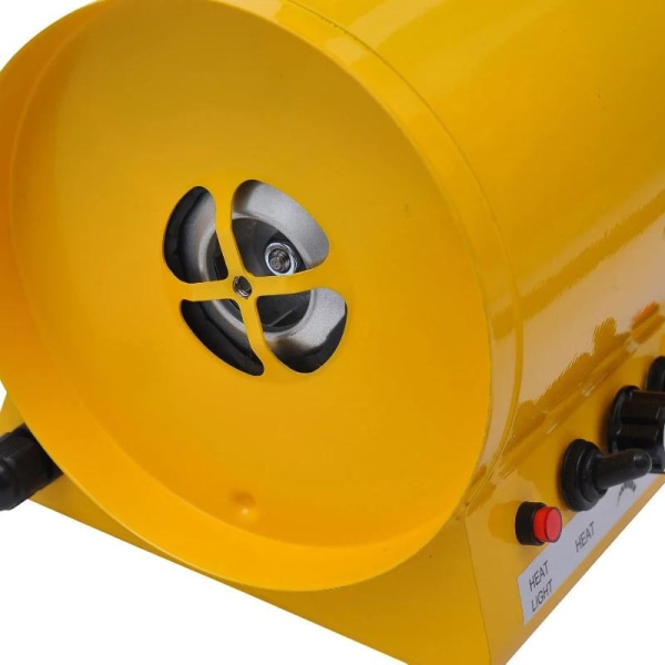 Rootz Hair Dryer - Dog Hair Dryer - Animal Hair Dryer - Pet Dryer - Whisper Hair Dryer - Yellow - 40 X 16 X 20 Cm