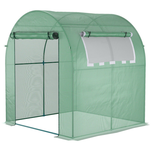 Rootz Portable Greenhouse - Plant House - Cold Frame - Pidennys kasvukausi - 180 cm x 180cm x 200 cm