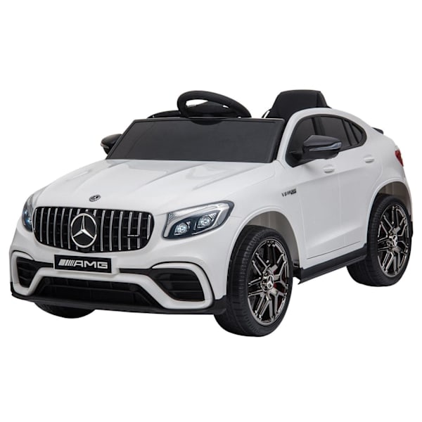 Rootz barnbil elektrisk - Vit - Pp, Metall - 45,27 cm x 27,56 cm x 21,65 cm