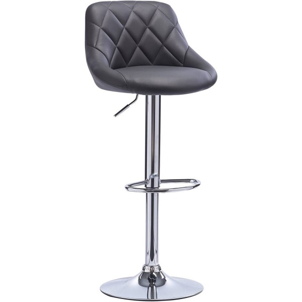 Rootz justerbar barstol i konstläder - vridbar barstol - höjdjus