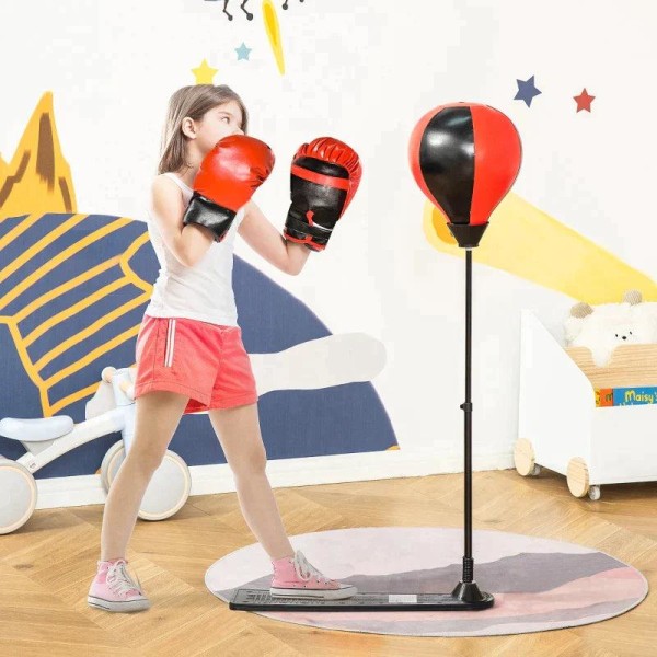 Rootz stansboll - Uppblåsbar stansboll - Boxningsställ för barn