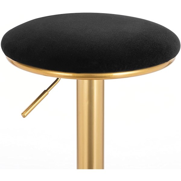 Rootz Ylelliset Velvet-baarijakkarat - Työpöytäjakkarat - Kääntötuolit - Kestävä ja vakaa - Mukava ja säädettävä - Suojaominaisuudet - 38cm x 61-82cm