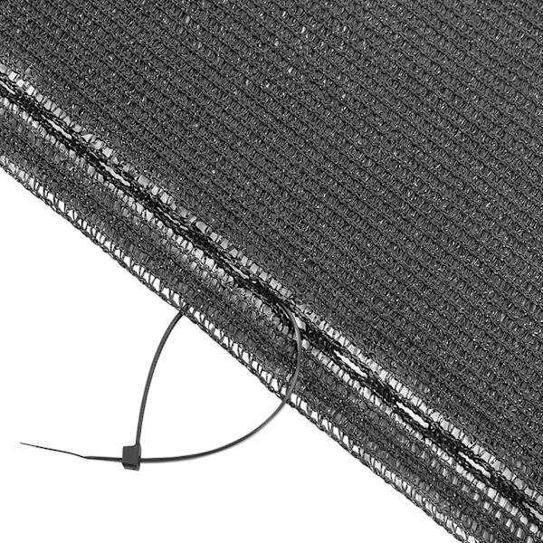 Rootz HDPE Tennis hegnsskærm - Privacy Screen - Vejrbestandig barriere - UV-bestandig - Holdbar - Nem installation - 180 g/m² - Fås i flere længder