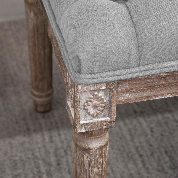 Rootz-pehmustettu sohva - Vuodesohva - Classic/Vintage - Harmaa - 81 x 41 x 41 cm