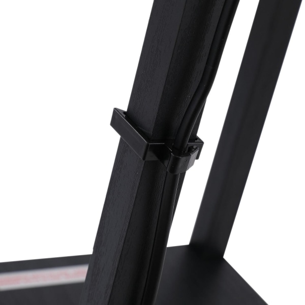 Rootz gulvlampe - sort - konstrueret træ, stof - 10,23 cm x 10,23 cm x 14,17 cm