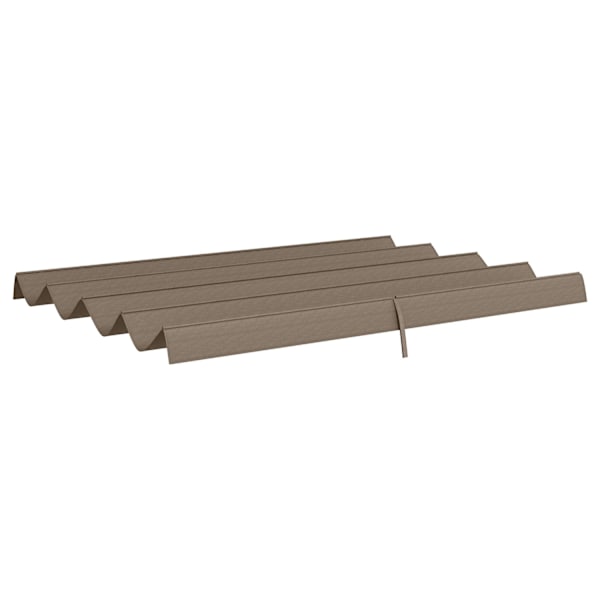 Rootz Pavilion Ersättningstak - Pergola Canopy - UV -skydd - Lätt montering - Polyestertyg - 286 cm x 245 cm