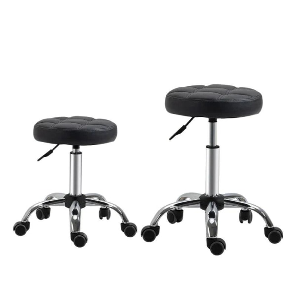 Rootz Lounge Chairs - Saloon pallar - Höjdjusterbar - 35,5 cm x 35,5 cm x 63 cm