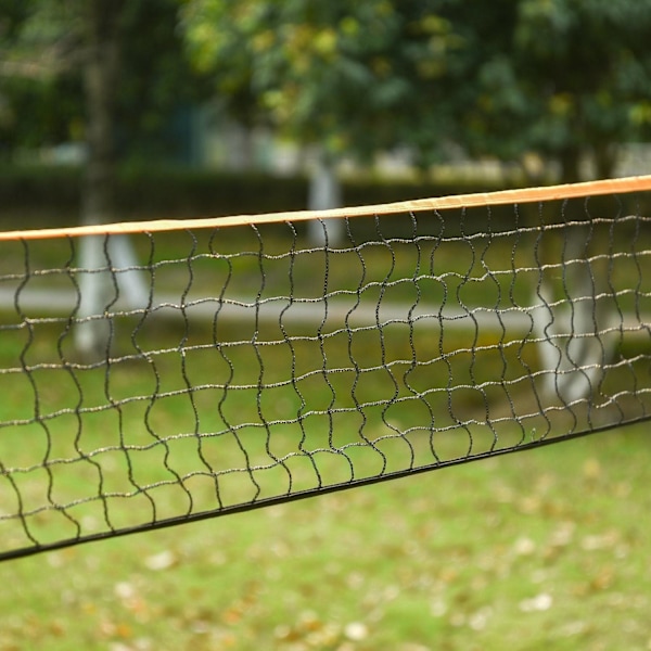Rootz Badmintonnet med stativ - gul, blå - plastik - 110,23 cm x 12,99 cm x 61,81 cm