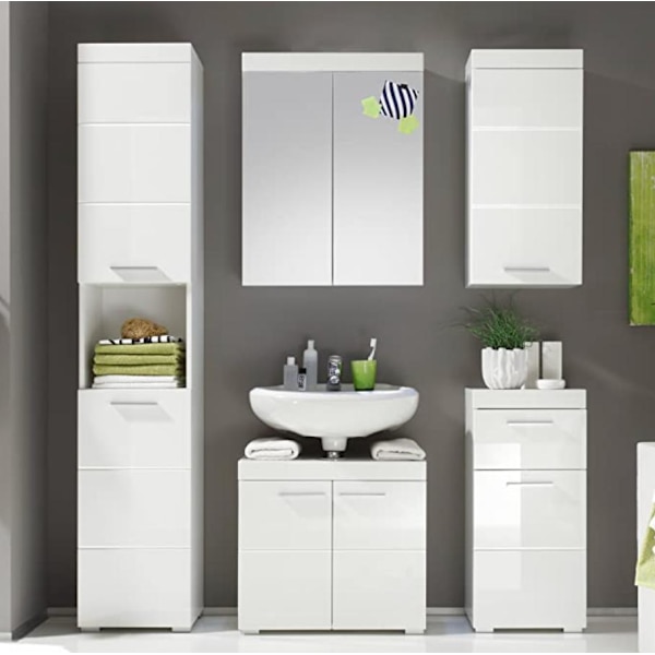 udefineret Grey High gloss