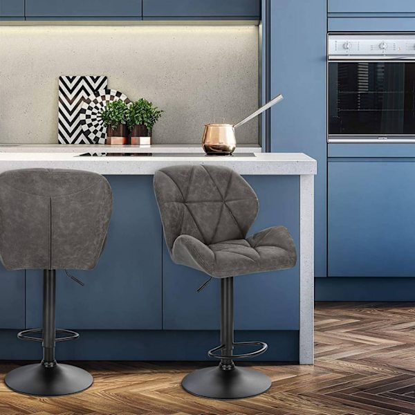 Rootz baarituolisarja - Säädettävät pöytätuolit - Kääntyvät baarituolit - Ergonominen muotoilu - Helppo huoltaa - Kestävä rakenne - 94cm-116cm x 50cm