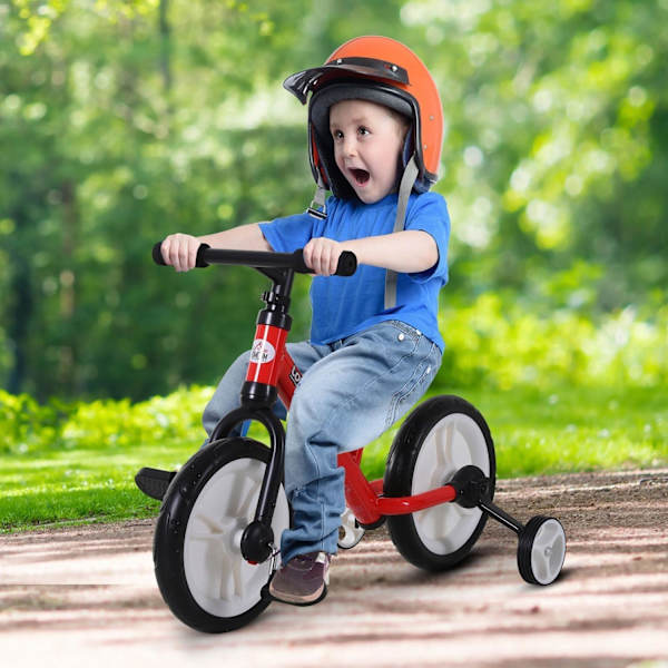 Rootz Balancecykel til børn - Rød - Pp, Metal, Eva - 33,46 cm x 14,17 cm x 21,25 cm