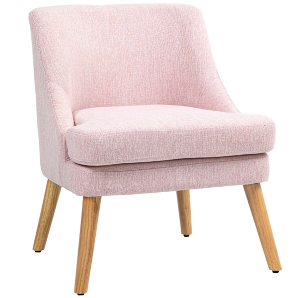 Rootz lænestol - Accent Seat - Scandinavian Style - Ultimate Comfort - Hevea træben - 63x69x79,5 cm