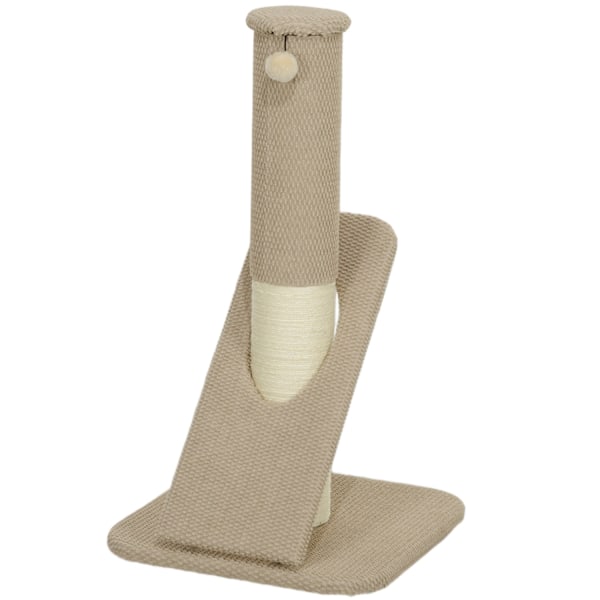 Rootz Cat Scratching Post - Aktivitetscenter - Möbelskydd - Solid Chipboard - 48 cm x 48 cm x 84 cm