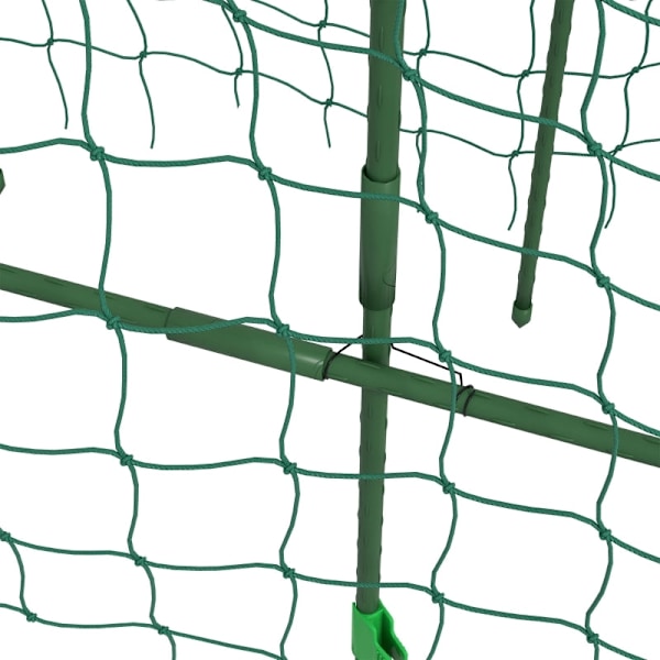 Rootz Large Arch Bird Net - Klätterbåge - Trädgårdsspaljé - Enkel montering - Slitstarkt stål - 43cm x 182cm x 183cm