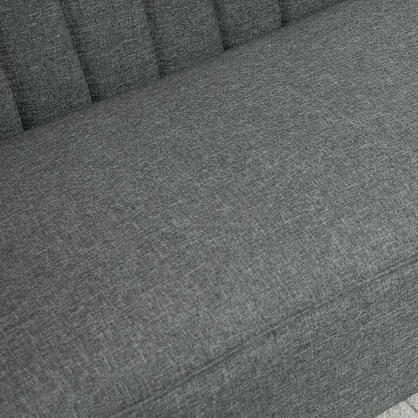 Rootz Sofa - 2-personers Sofa - Sofasæde - Lounge Sofa - Mørkegrå - 117 x 56,5 x 77 cm