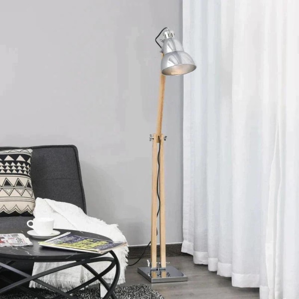 Rootz gulvlampe - Justerbar skærm - Justerbar gulvlampe - Lampe
