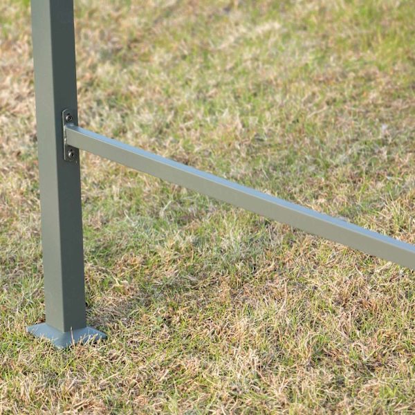 Rootz Grill Pavilion BBQ - Svart, Grå - Metall, Polyester - 85,82 cm x 54,33 cm x 85,04 cm