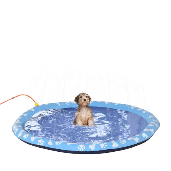 Rootz Splash Sprinklerityyny - Sininen - PVC - 66,92 cm x 66,92 cm x 0,021 cm