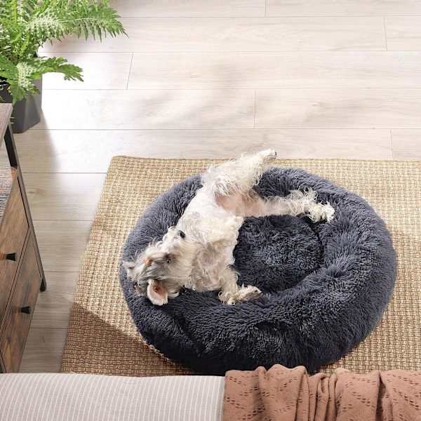 Rootz Hundeseng - Blødt polstret Hundeseng - Sovesofa Hundeseng - Hunderundseng - Kæledyrsseng - Katteseng - Transportabel Hundeseng - Kæledyrssovesen
