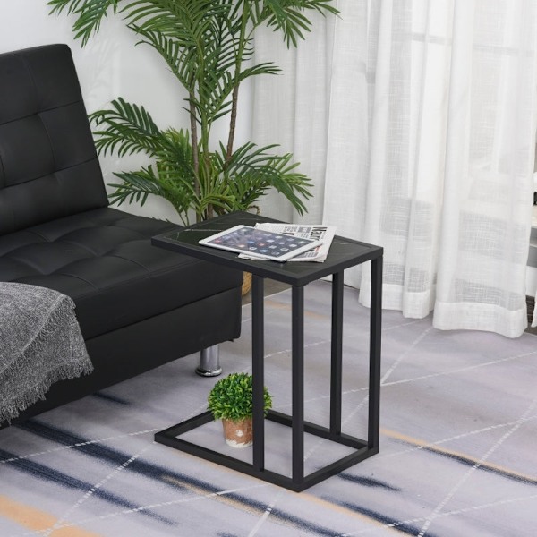 Rootz Sofa Sidebord - Sofabord - Hjørnebord - Langtidsholdbar kvalitet - 45L x 30W x 51,5H cm