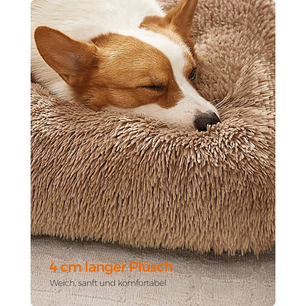 Rootz Plush Dog Bed - Pet Mat - Dämpad Pet Bed - Bekväm - Hållbar - Lätt att rengöra - 110cm x 73cm x 10cm