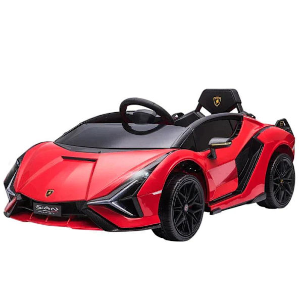 Rootz lastenauto - Lasten ajoneuvo - Lasten sähköauto - Kaukosäädin Lastenauto - Punainen - 108 x 62 x 40 cm