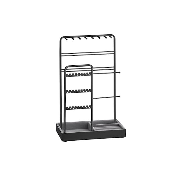 Rootz-koruteline - Kaulakorun pidike - Korvakorujen järjestäjä - Metallia ja MDF - 11,5 cm x 19,6 cm x 30,8 cm