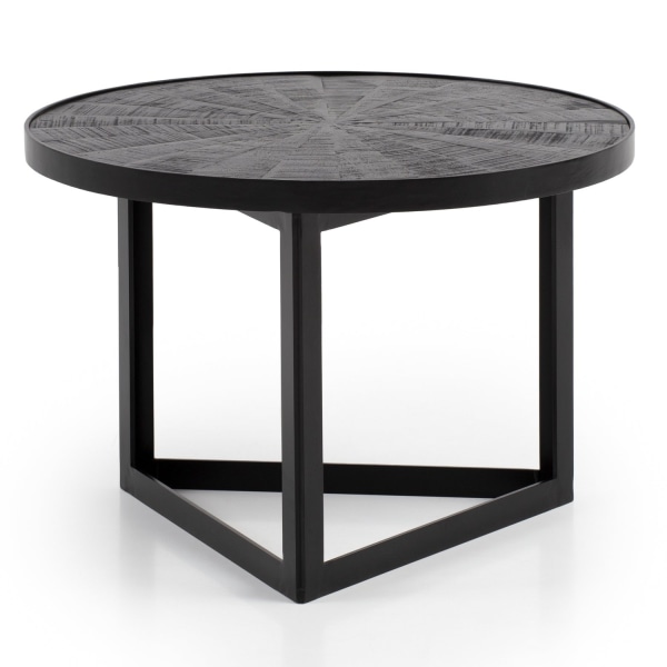 Rootz Industrial Design Sofabord - Rundt bord - Trekantet stel -