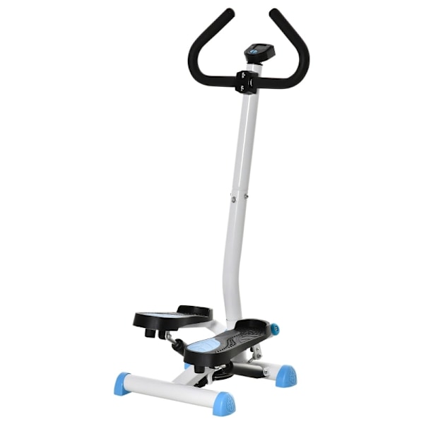 Rootz Stepper - Bentränare - Vader, lår - Underkroppsträning - Stålram - LCD-skärm - Halkfria pedaler - 55cm x 44cm x 108cm
