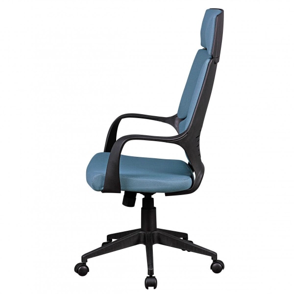 Rootz kontorstol stof blå skrivebordsstol Design executive stol