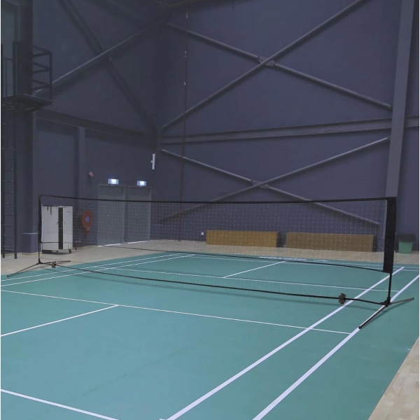 Rootz Badmintonnät - Volleybollnät - Tennisnät - Bärbart - 2 höjder - Bärväska - 94/158 x 400 x 60 cm