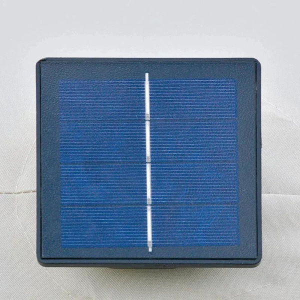Rootz Dobbeltsidet Parasol - Parasol - Parasol - Med LED solcellelys - Cremehvid - 440 x 260 cm