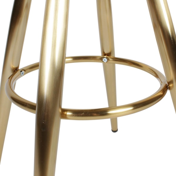 Rootz barpall guld metall 72-80 cm - Design barstol 100 kg max l