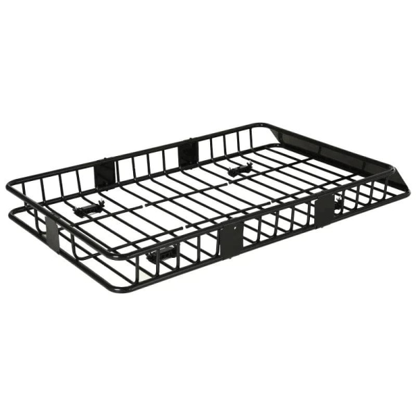 Rootz Tagbøjler - Tagkurv - Tag Universal Bagagebærer - Bagagekurv - Bagagebærer - Sort