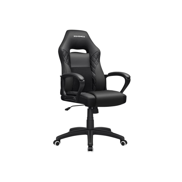 Rootz Gaming Chair - Kontorsstol - Ergonomisk stol - Fuskläder - Svankstöd - Enkel montering - TÜV-testad - 70cm x 64cm x 106-116cm