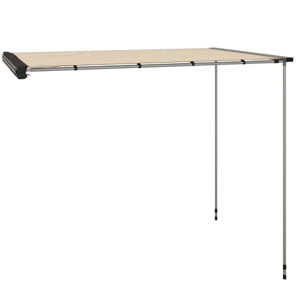 Rootz Biltält - Taktält - Bilsidomarkis - Väderbeständig - Twist-lock Design - Skyddar regn - Oxfordtyg - Khaki - 160L x 250W x 125-225H cm
