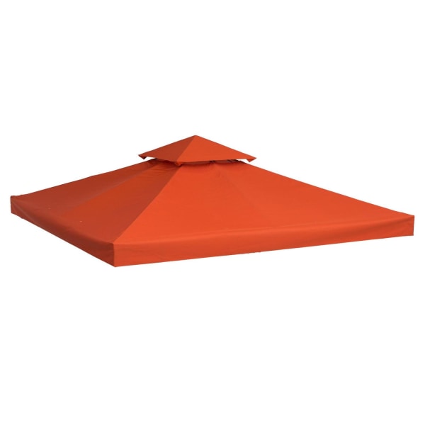 Rootz erstatningstag til metalhavepavillon - Terra - Polyester - 118,11 cm x 118,11 cm x cm