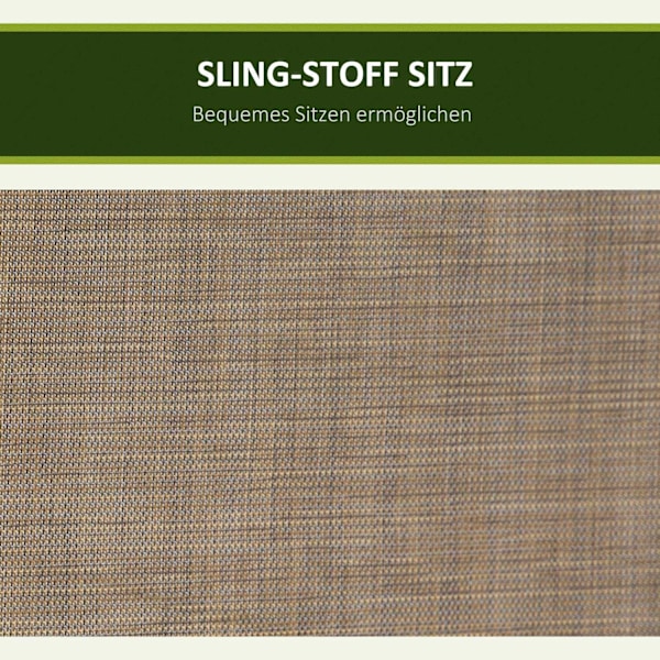 Rootz 3 -sits Swing Bench - Garden Swing - Patio Swing - Soltaket skydd - 196 cm x 128 cm x 172 cm