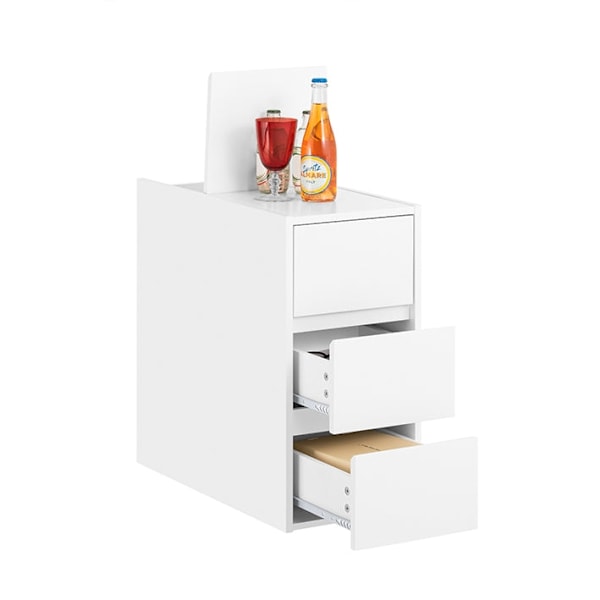 Rootz Sofa Skavskab - Opbevaringsenhed - Arrangør - Rumbesparende design - MDF -materiale - 30x60x60cm