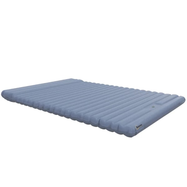 Rootz Luftmadrass - Inklusive luftpump - Campingmadrass - 1 kudde - Vattentät - Slitstarkt material - Bärväska - 40D Nylon Tpu - Blå - 200L x 135W x 1