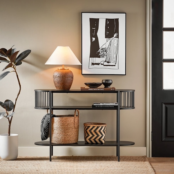 Rootz Console Table - Entryway Table - Sofabord - Holdbar og stabil - 110x76x39cm