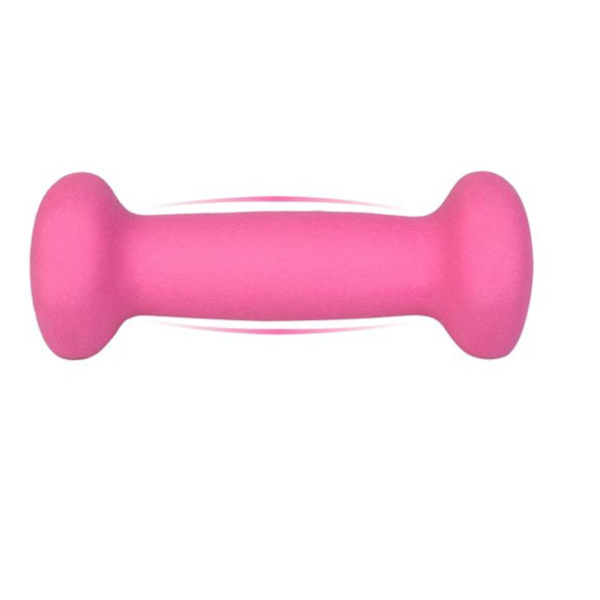 Rootz Hantlar - Set med 2 - Rosa - Dam - 2x 0,5 kg - Strykjärn - Belagd