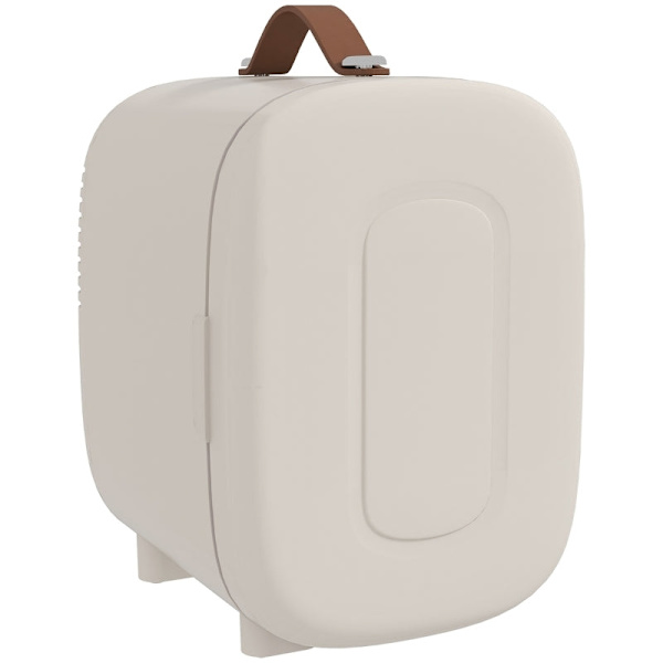 Rootz køkkenmaskiner - Bærbar adapter - Skønhedskøleskab - 4 L Kapacitet - Bakke - Cremehvid - 20,3 X 26,3 X 28 Cm