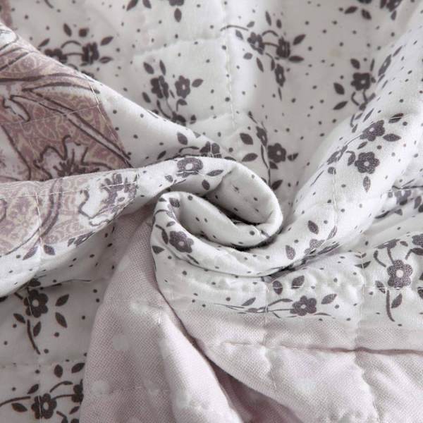 Rootz Luxurious Patchwork sengetæppe - Dyne - Dyne - Vendbart design - Kan maskinvaskes - Holdbar polyester - Fås i flere størrelser (150x200cm, 170x2