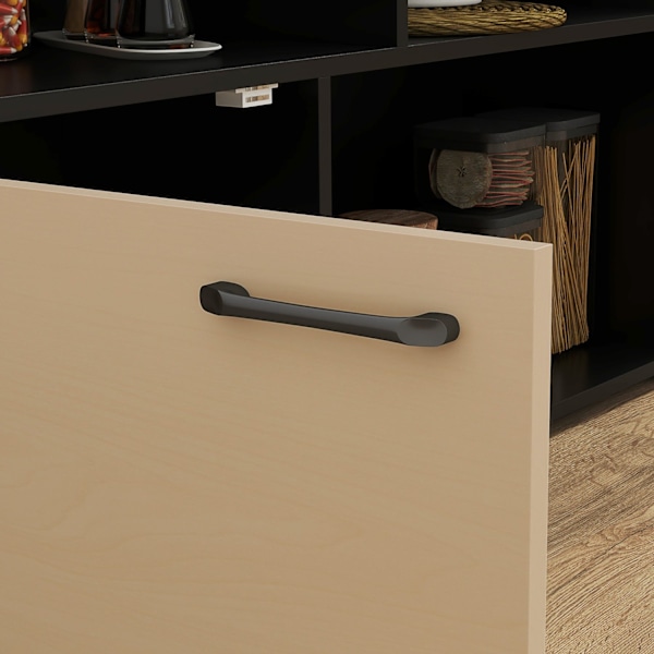 Rootz 3 Piece Barset - Bar Table Set - Foldbar matuppsättning - 6 förvaringsfack - 116x70x89,5 cm