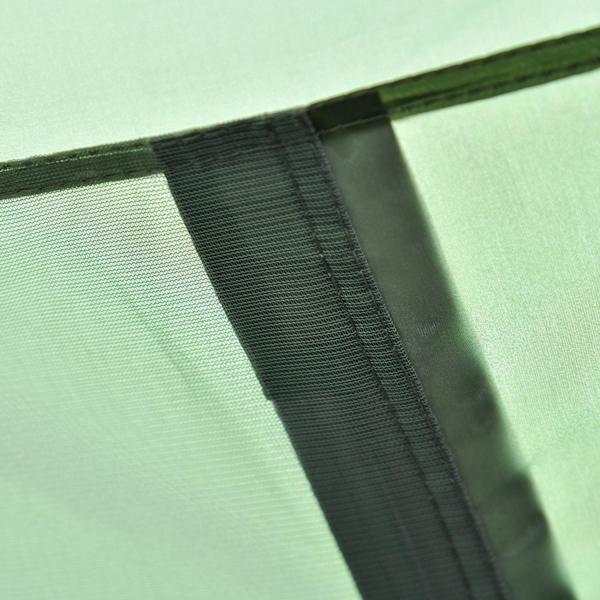Rootz Campingtelt - Grøn, Mørkegrøn, Grå - Polyester, Glasfiber, Mesh - 103,74 cm x 86,61 cm x 48,42 cm