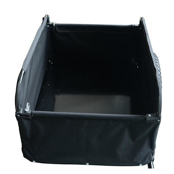Rootz Cykeltrailer - Rød, Sort - Stål, Stof - 51.181 cm x 30.32 cm x 25.59 cm