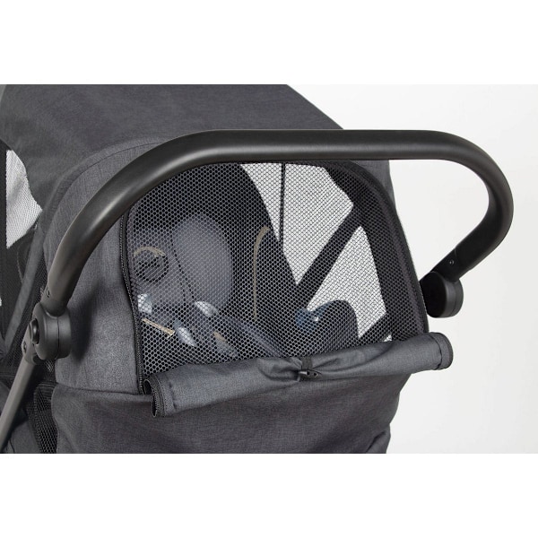 Rootz Cruiser Folding Handcart - Utility Wagon - Sammenklappelig vogn - UV-beskyttelse soltag - 116cm x 64cm x 64cm