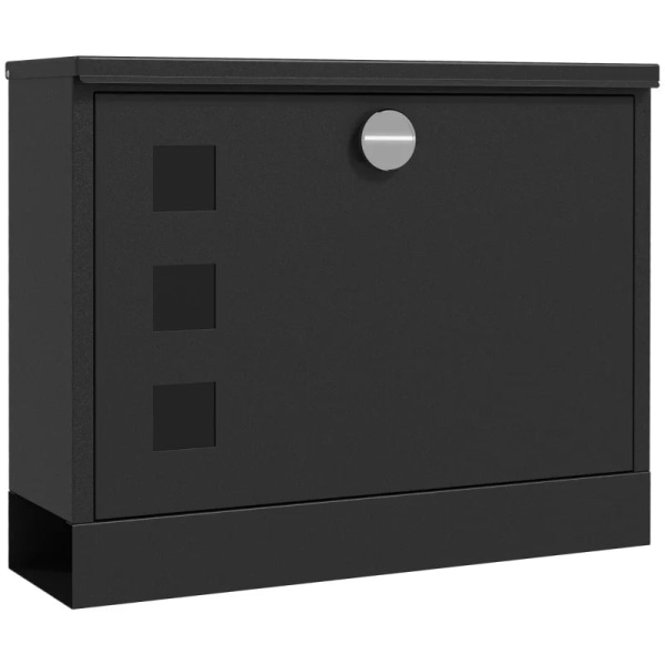Rootz Mailbox - Brevlåda - Modern Design - Väderbeständig - Galv